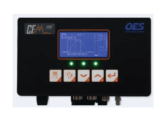 Monitor da força do friso de OES para o fio que processa a forma do quadrado preto de dois canais